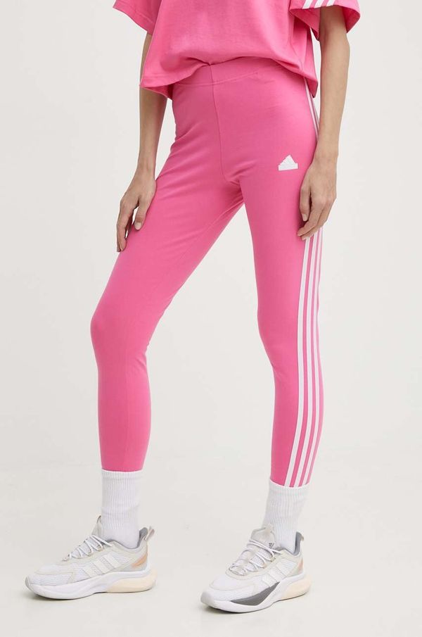 adidas Tajice adidas za žene, boja: ružičasta, s aplikacijom, IS3623