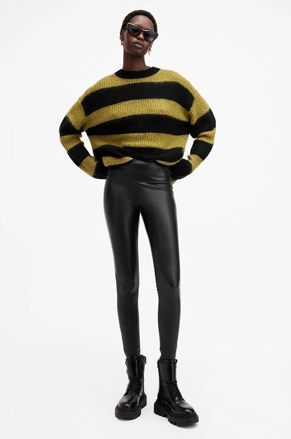 AllSaints Tajice AllSaints CORA FAUX za žene, boja: crna, bez uzorka, W049TB