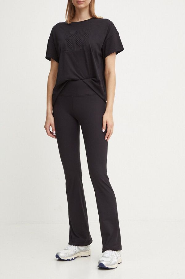 DKNY Tajice Dkny za žene, boja: crna, bez uzorka, DP4P3482