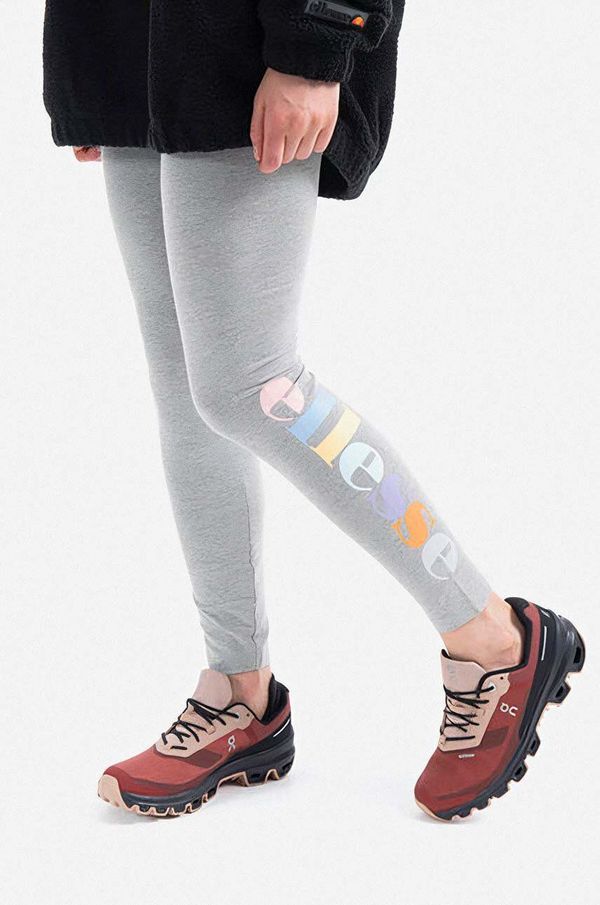 Ellesse Tajice Ellesse Tilly Legging za žene, boja: siva, s tiskom, SGK13351-grey
