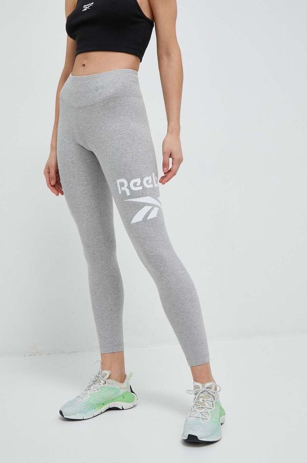 Reebok Tajice Reebok za žene, boja: siva, s uzorkom