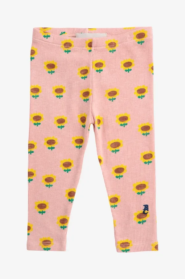 Bobo Choses Tajice za bebe Bobo Choses Sunflower boja: narančasta, s uzorkom, 125AB053