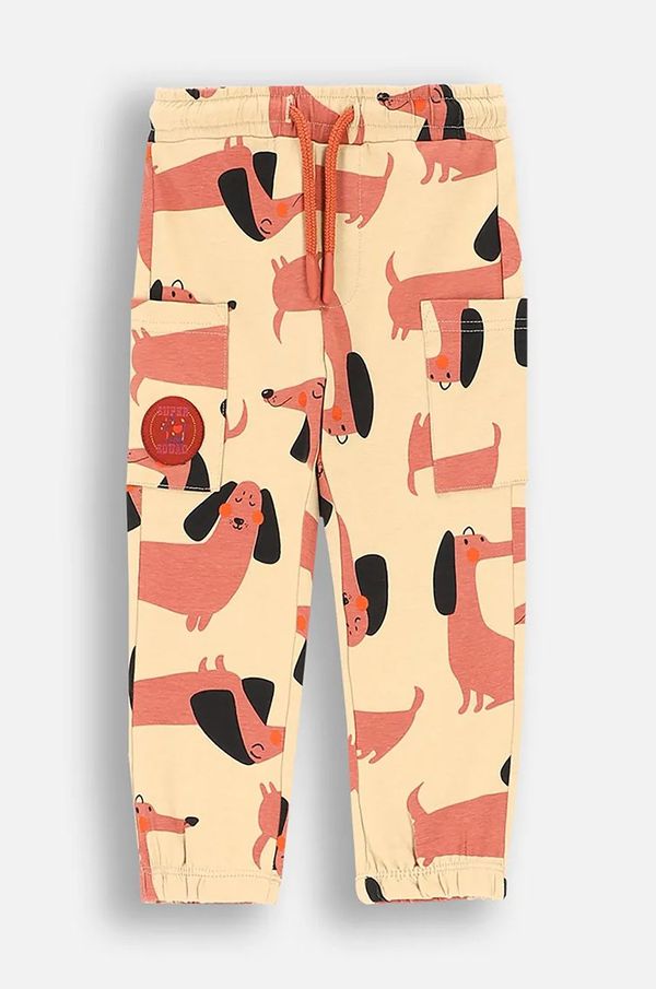 Coccodrillo Tajice za bebe Coccodrillo boja: bež, s uzorkom, BETWEEN FRIENDS BOY NEWBORN