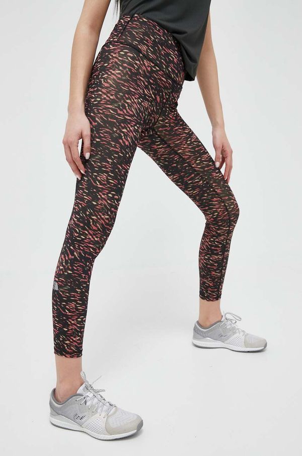 The North Face Tajice za trening The North Face Elevation boja: crna, s uzorkom