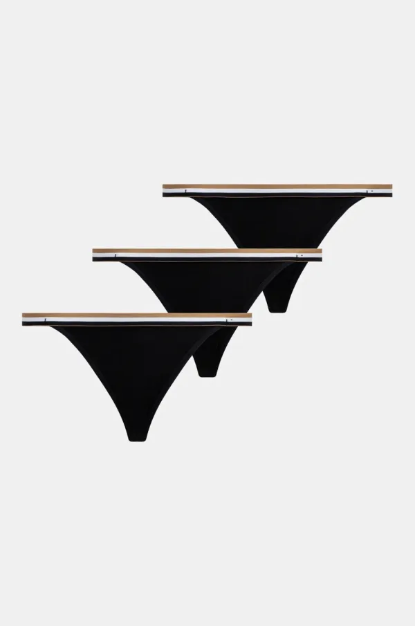 BOSS Tange BOSS 3-pack boja: crna, od čipke, 50535239