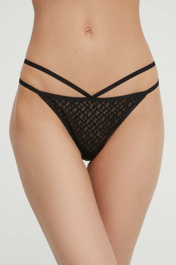 Boss Tange BOSS boja: crna, od čipke