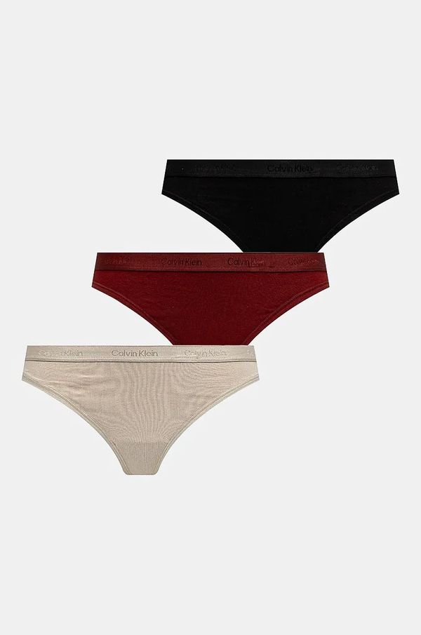 Calvin Klein Underwear Tange Calvin Klein Underwear 3-pack boja: crna, 000QD5244E