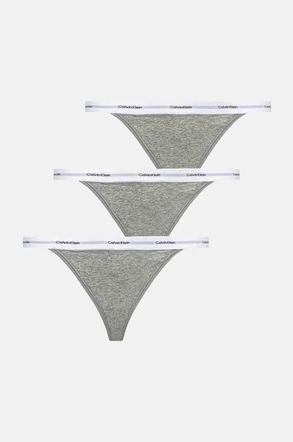 Calvin Klein Underwear Tange Calvin Klein Underwear 3-pack boja: siva, LV00QD5308