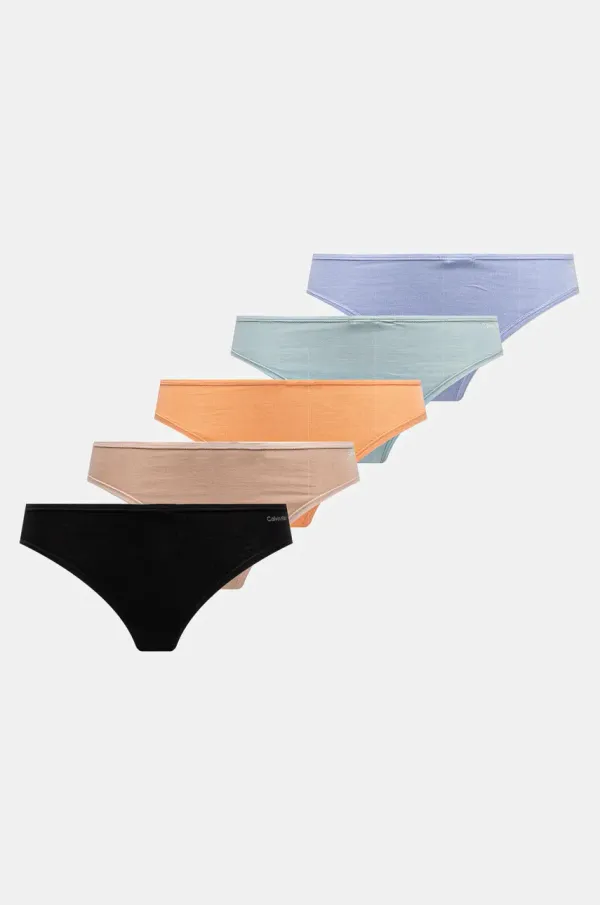 Calvin Klein Underwear Tange Calvin Klein Underwear 5-pack boja: narančasta, 000QD5250E