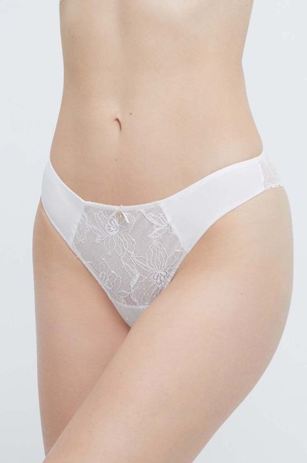 Chantelle Tange Chantelle boja: bijela, od čipke