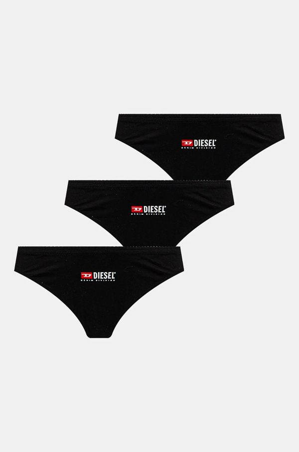 Diesel Tange Diesel PUNCHY-D-CORE-3PACK UNDERPANTS 3-pack boja: crna, od pamuka, A17515.0WHAV