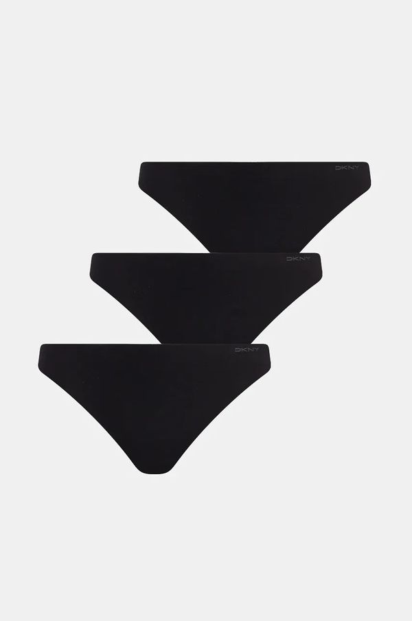 DKNY Tange Dkny 3-pack boja: crna