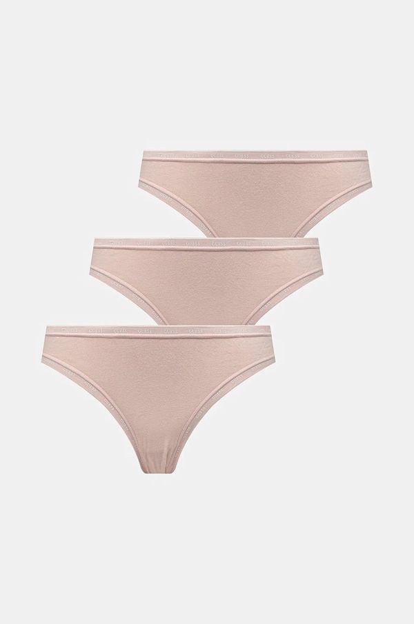 Guess Tange Guess 3-pack boja: ružičasta, O5RG13 K6YW1