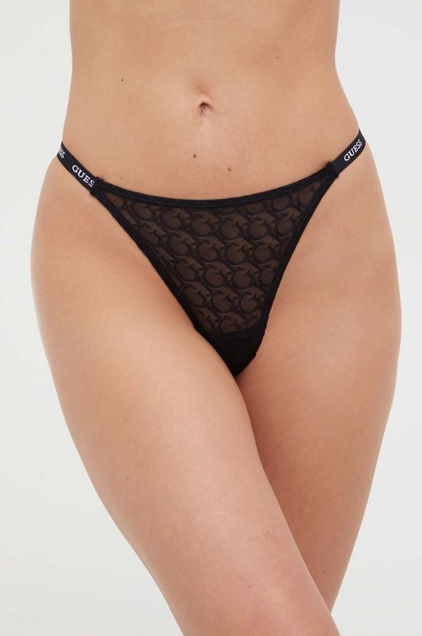 Guess Tange Guess boja: crna, od čipke