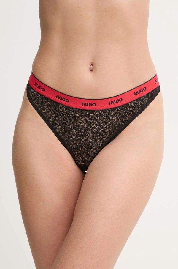 Hugo Tange HUGO boja: crna, od čipke, 50535274