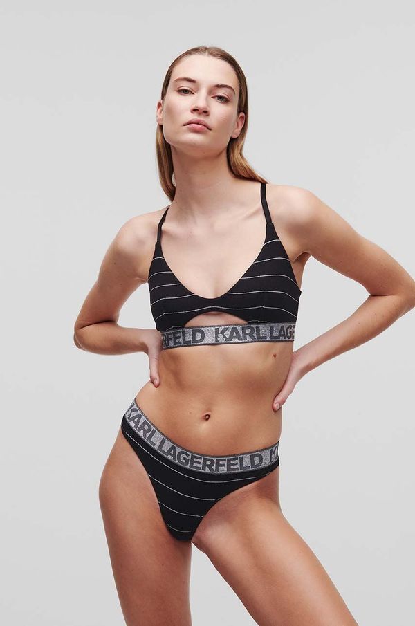 Karl Lagerfeld Tange Karl Lagerfeld boja: crna