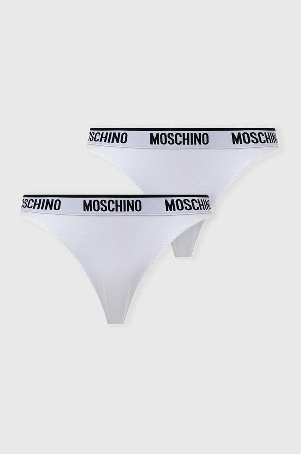 Moschino Underwear Tange Moschino Underwear 2-pack boja: bijela