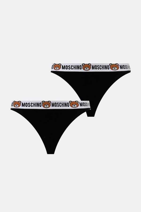 Moschino Underwear Tange Moschino Underwear 2-pack boja: crna, 13854402