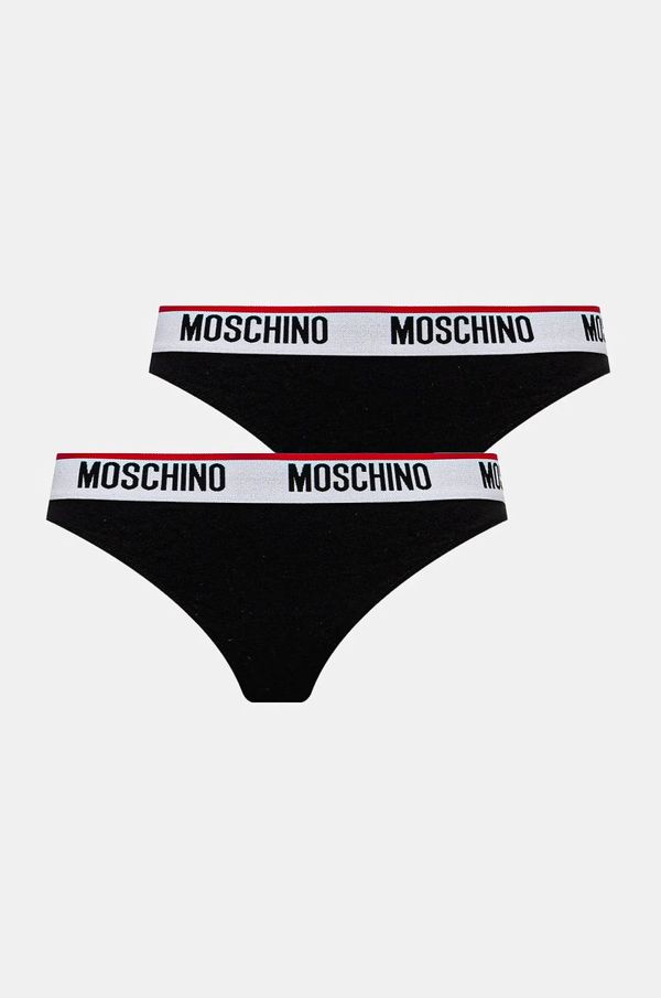 Moschino Underwear Tange Moschino Underwear 2-pack boja: crna, A13824402