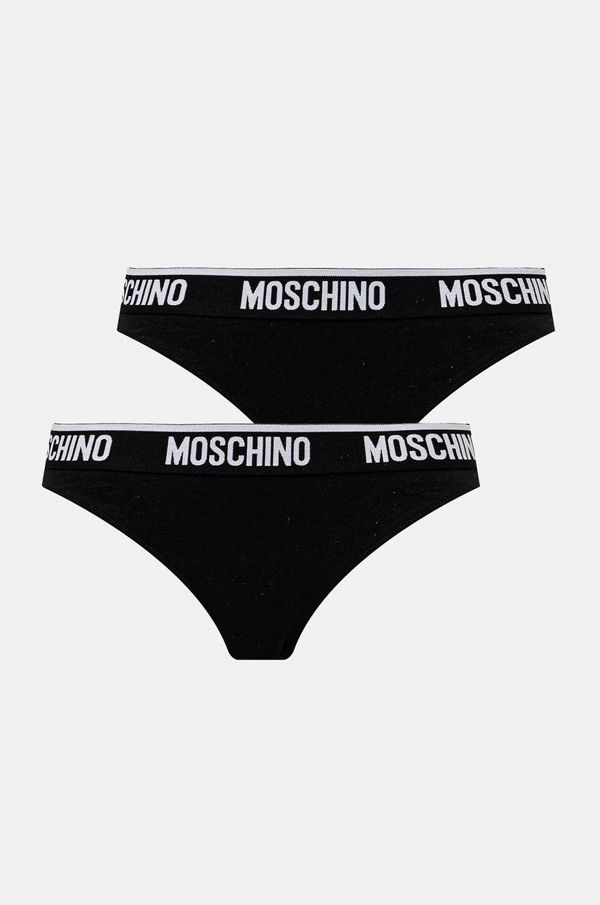 Moschino Underwear Tange Moschino Underwear 2-pack boja: crna, A13894406