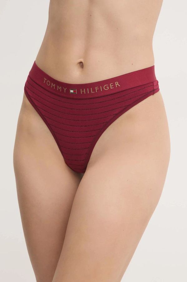 Tommy Hilfiger Tange Tommy Hilfiger boja: bordo, UW0UW05589