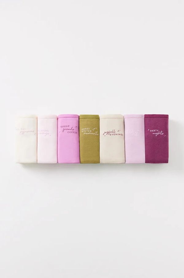 women'secret Tange women'secret PACKS 3 7-pack boja: bež, od pamuka, 4938306