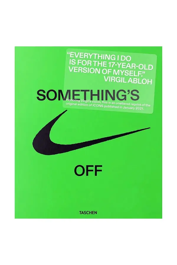 Taschen Taschen Knjiga Taschen Nike. ICONS by Virgil Abloh, English