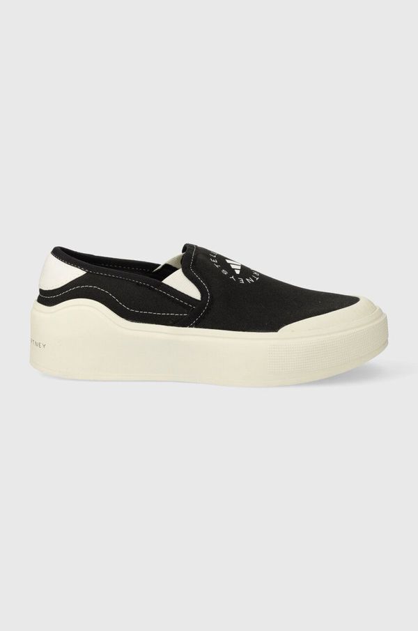 adidas by Stella McCartney Tenisice adidas by Stella McCartney aSMC Court Slip On za žene, boja: crna