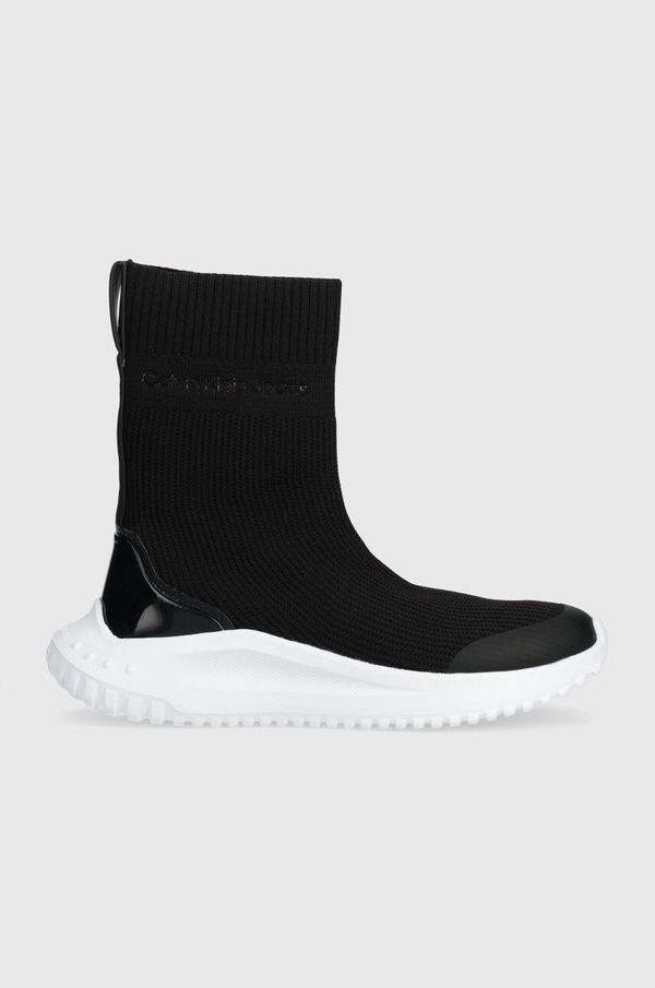 Calvin Klein Jeans Tenisice Calvin Klein Jeans EVA RUNNER SOCK KNIT WN boja: crna, YW0YW01204