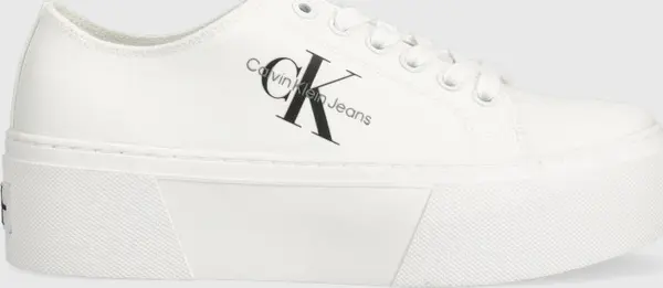 Calvin Klein Jeans Tenisice Calvin Klein Jeans FLATFORM+ CUPSOLE LOW TXT