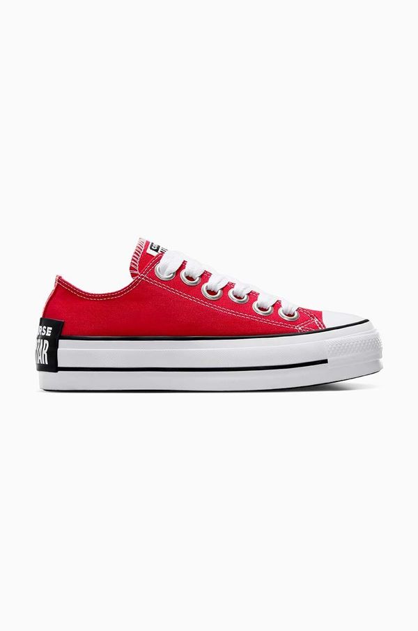 Converse Tenisice Converse Chuck Taylor All Star Lift za žene, boja: crvena, A10425C