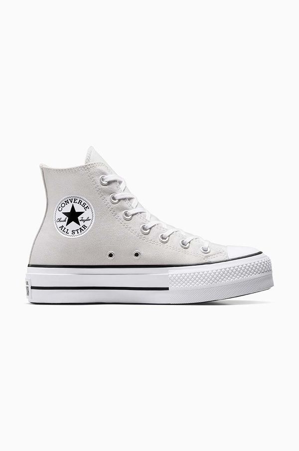 Converse Tenisice Converse Chuck Taylor All Star Lift za žene, boja: siva, A08287C