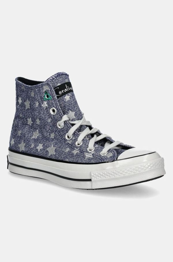 Converse Tenisice Converse Converse x Coraline Chuck 70 za žene, boja: tamno plava, A13855C