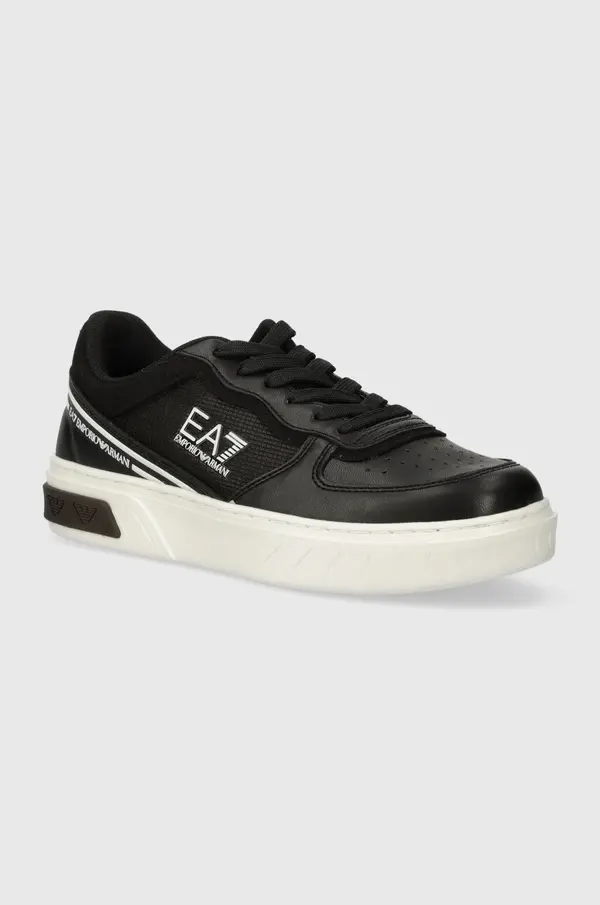 EA7 Emporio Armani Tenisice EA7 Emporio Armani boja: crna