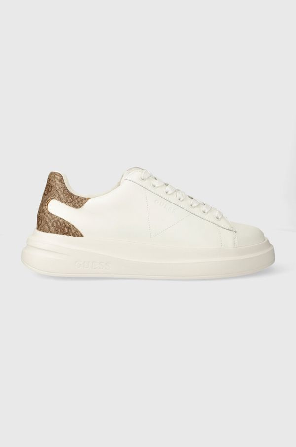 Guess Tenisice Guess ELBA boja: bijela, FMPVIB LEA12