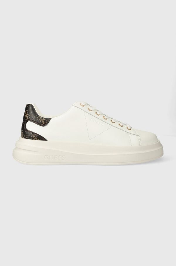 Guess Tenisice Guess ELBA boja: bijela, FMPVIB LEA12
