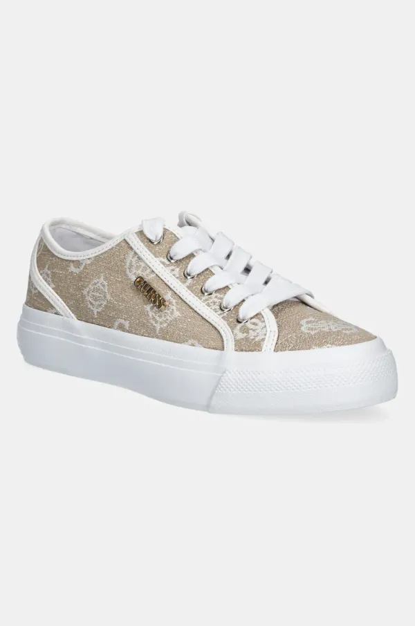 Guess Tenisice Guess JELEXA7 boja: bež, FLJJX7 FAL12