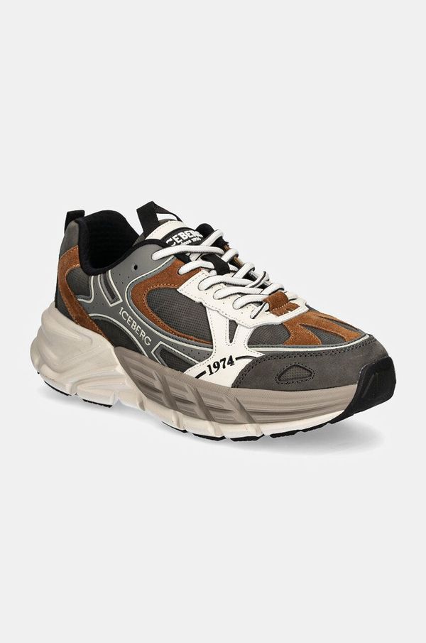 Iceberg Tenisice Iceberg ICB-One boja: siva, IU17060F