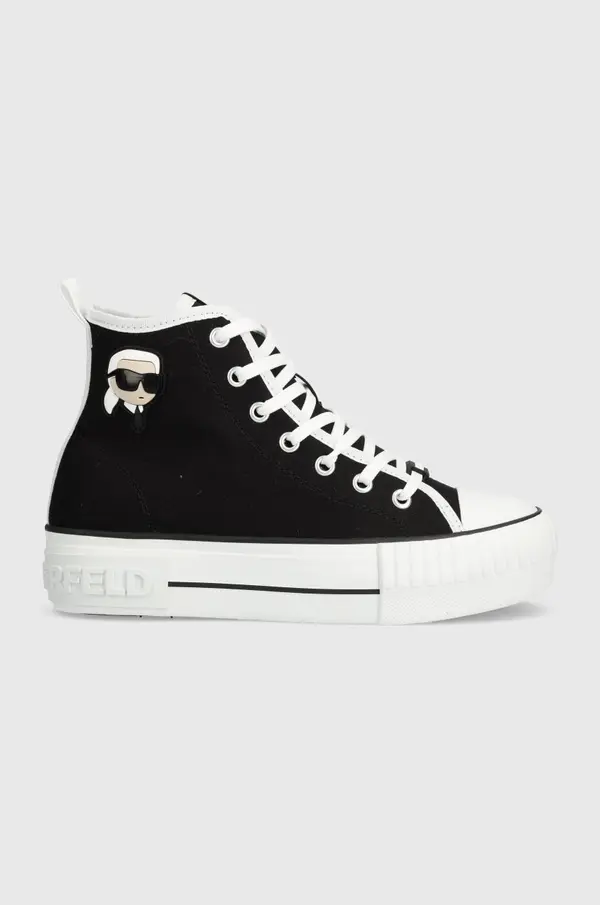 Karl Lagerfeld Tenisice Karl Lagerfeld KAMPUS MAX NFT za žene, boja: crna, KL60444