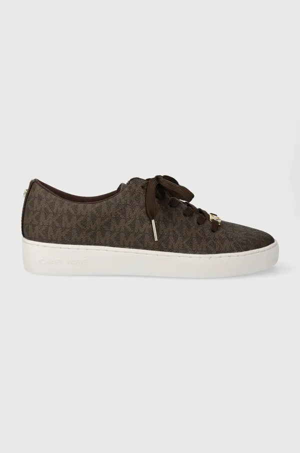 MICHAEL Michael Kors Tenisice MICHAEL Michael Kors Keaton boja: smeđa, 43R4KTFS1B