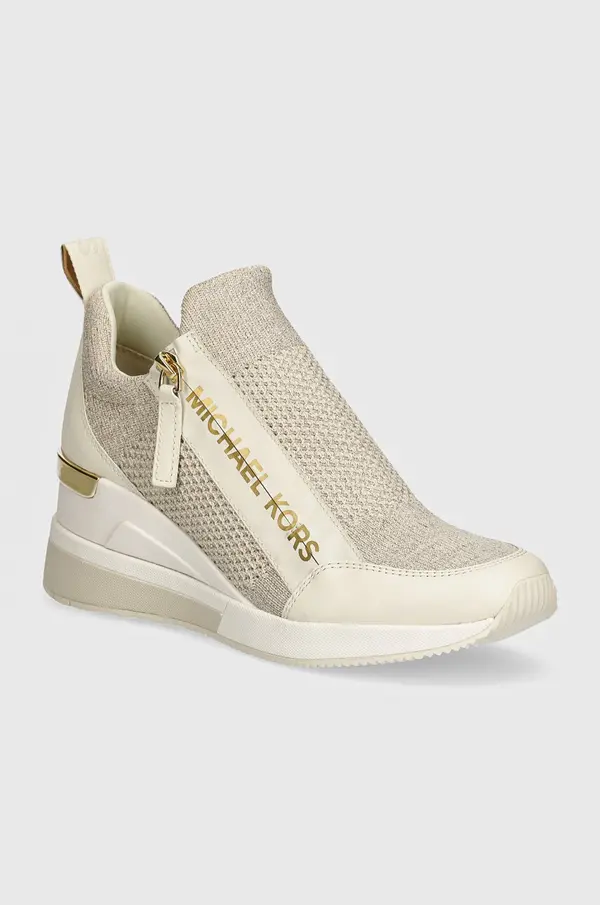 MICHAEL Michael Kors Tenisice MICHAEL Michael Kors Willis boja: bež, 43S3WIFS4D 104
