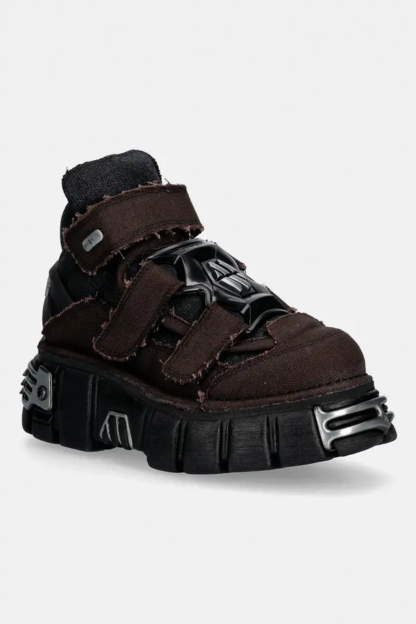 New Rock Tenisice New Rock TORDO MARRON, RECIPET NEGRO, TOWER NEGRO AC