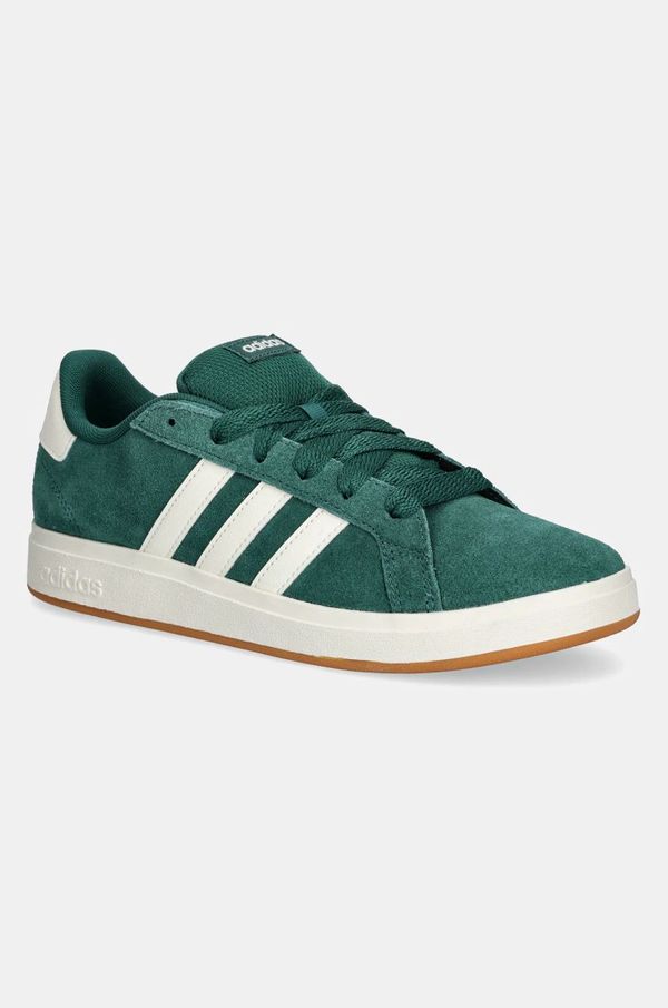 adidas Tenisice od brušene kože adidas GRAND COURT 00s boja: zelena, JP5893