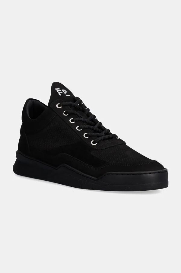 Filling Pieces Tenisice od brušene kože Filling Pieces Low Top boja: crna, 25255111847