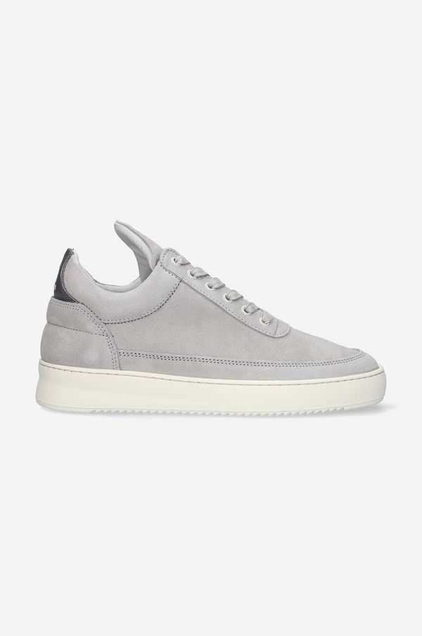 Filling Pieces Tenisice od brušene kože Filling Pieces Low Top Suede boja: siva, 10122791878