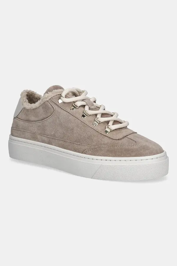 Furla Tenisice od brušene kože Furla Enjoy Lace-Up Sneaker