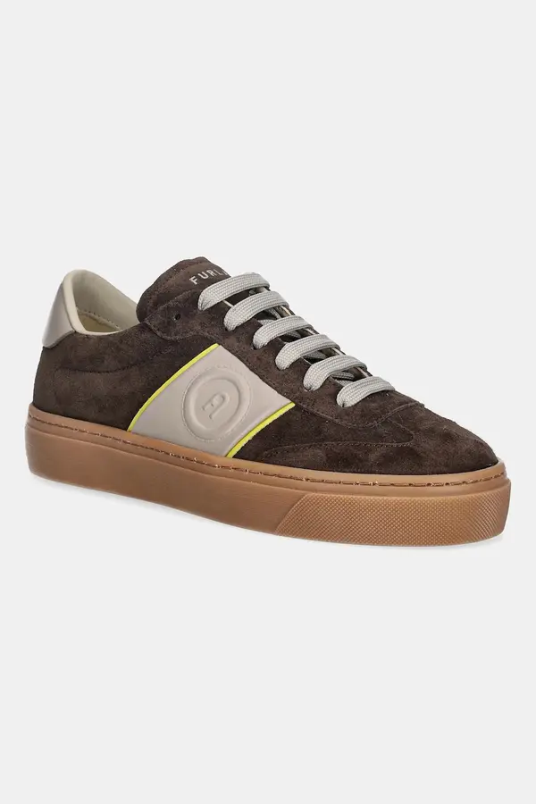 Furla Tenisice od brušene kože Furla Enjoy Lace-Up Sneaker