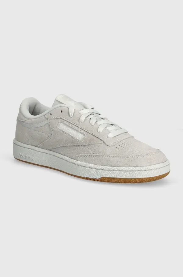 Reebok Tenisice od brušene kože Reebok Classic Club C 85 boja: siva, 100074450