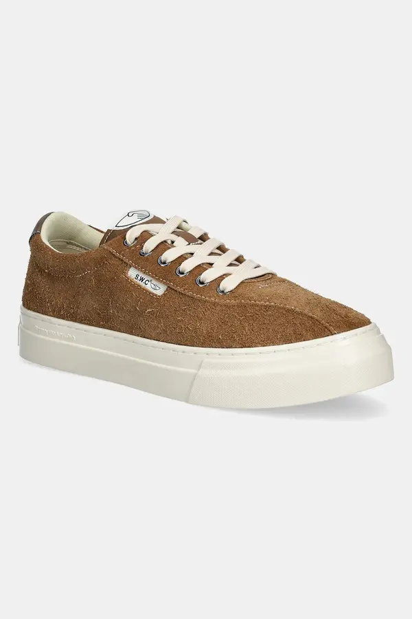 Stepney Workers Club Tenisice od brušene kože Stepney Workers Club DELLOW 02 CUP SUEDE