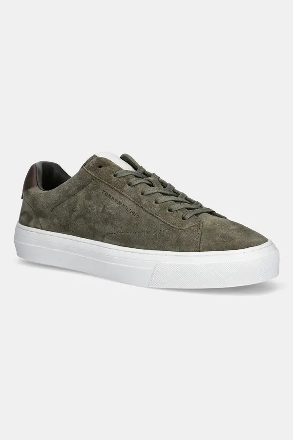Tommy Hilfiger Tenisice od brušene kože Tommy Hilfiger PREMIUM DRESS CUPSOLE SUEDE